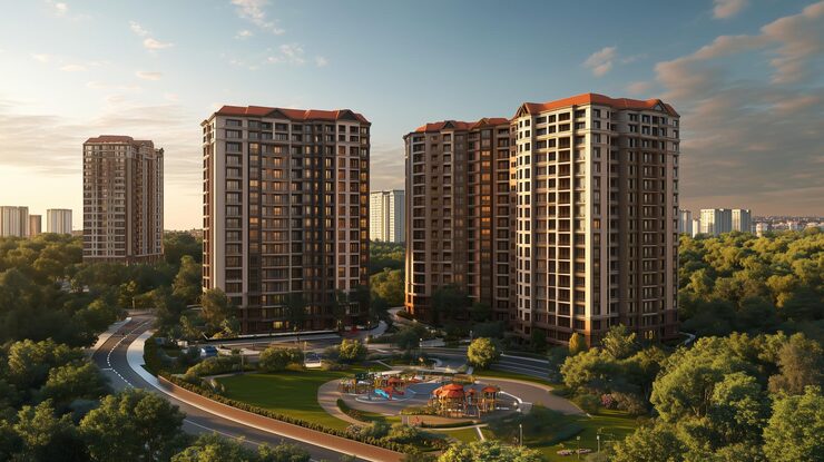 Cybercity Westbrook 2 BHK apartments