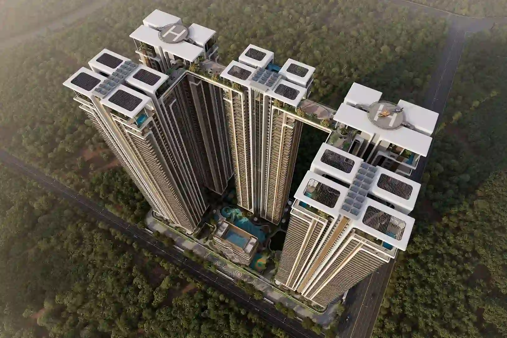 The Cascades Neopolis 3 BHK apartments