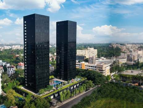 IRA Trump Towers ultra luxury branded apartments in Kokapet