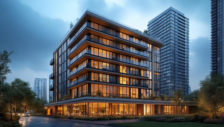 Poulomi Infinity upcoming mixed-use development concept in Kokapet